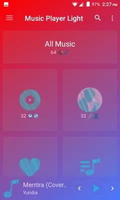 Music Player Light android App screenshot 3